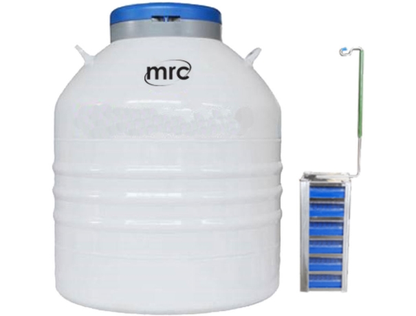 LIQUID NITROGEN CONTAINER 121 LITER WITH RACKS