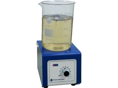 Ciblanc Portable Laboratory Magnetic Stirrer Mixer with Cross Type Stir Bar  Max. Stirring Capacity 50ml Batteries Operated Experiment Equipments 